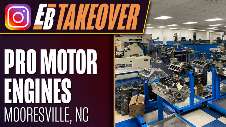 Inside Pro Motor Engines in Mooresville, NC