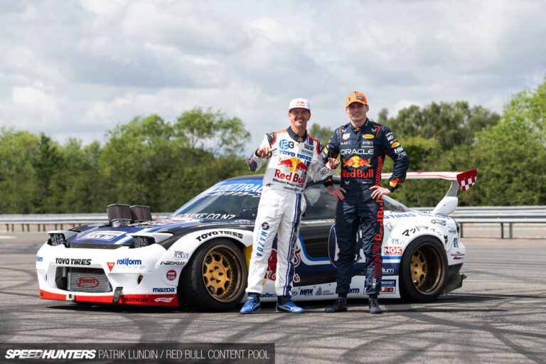 Watch: Mad Mike Teaches Max Verstappen To Drift