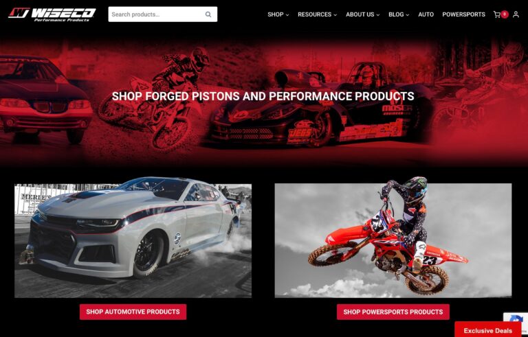 Wiseco Launches New Website to Enhance Customer Experience