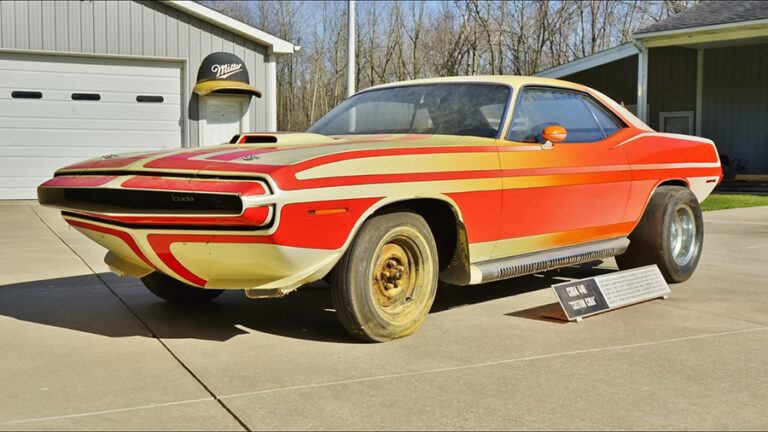 1971 Plymouth Cuda RTS Uncovered After 45 Years