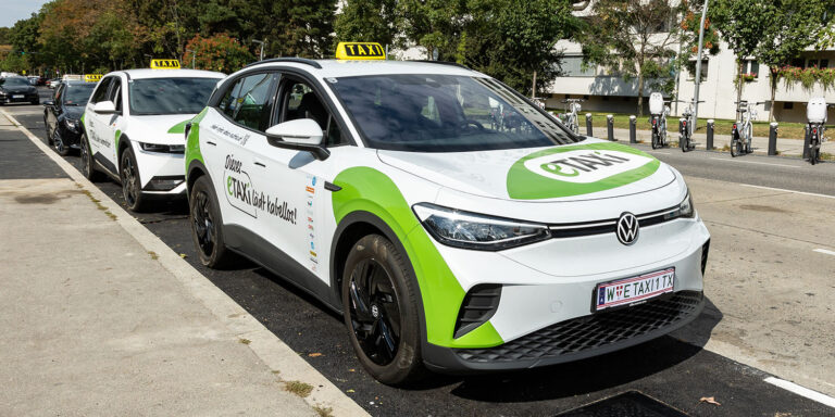 Austria now home to conductive charging for eTaxis