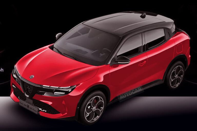 New 2024 Alfa Romeo small SUV shown in leaked images