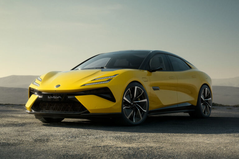 New 2024 Lotus Emeya electric saloon revealed with 905bhp