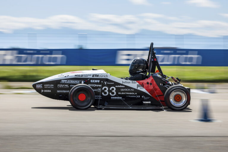 Swiss student team sets new EV acceleration record