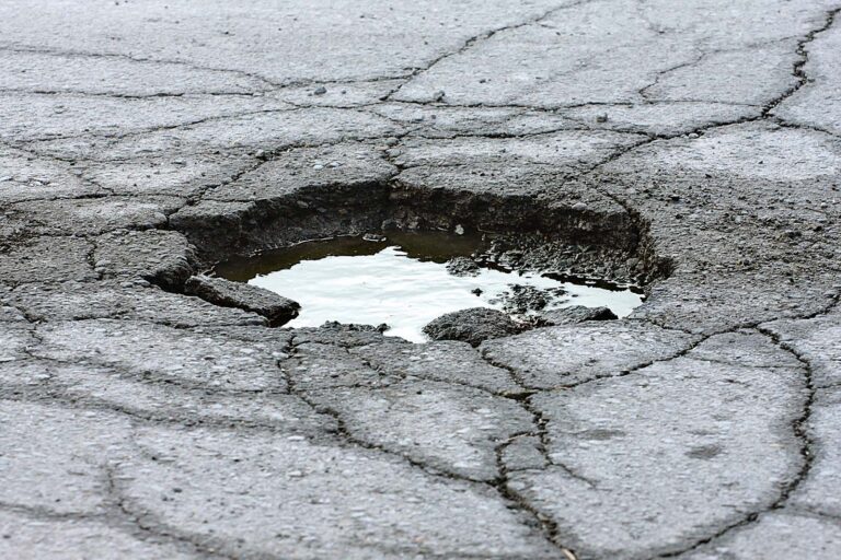 UK road and pothole repairs fall to lowest level in five years