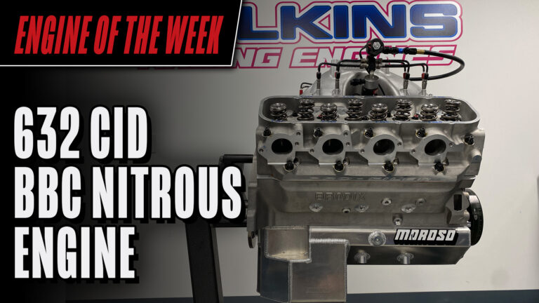 Wilkins Racing Engines' 632 cid Big Block Chevy Nitrous Engine