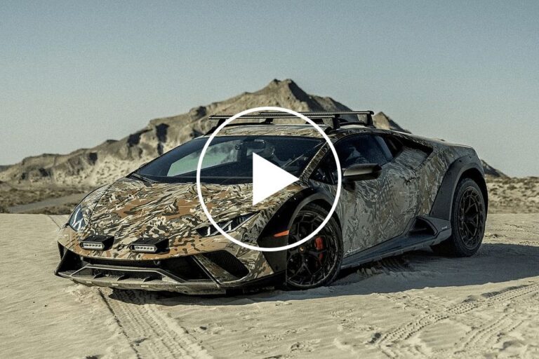 World's First Twin-Turbo Lamborghini Huracan Sterrato Is A 1,100-HP Beast