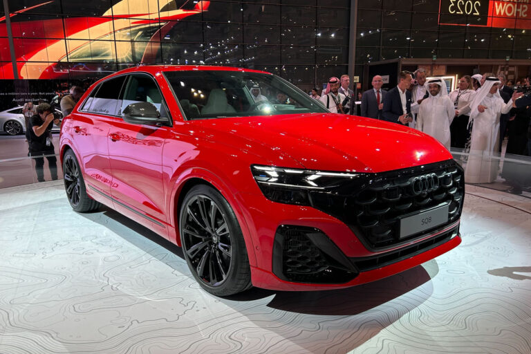 New 2024 Audi SQ8 makes public debut at Qatar motor show