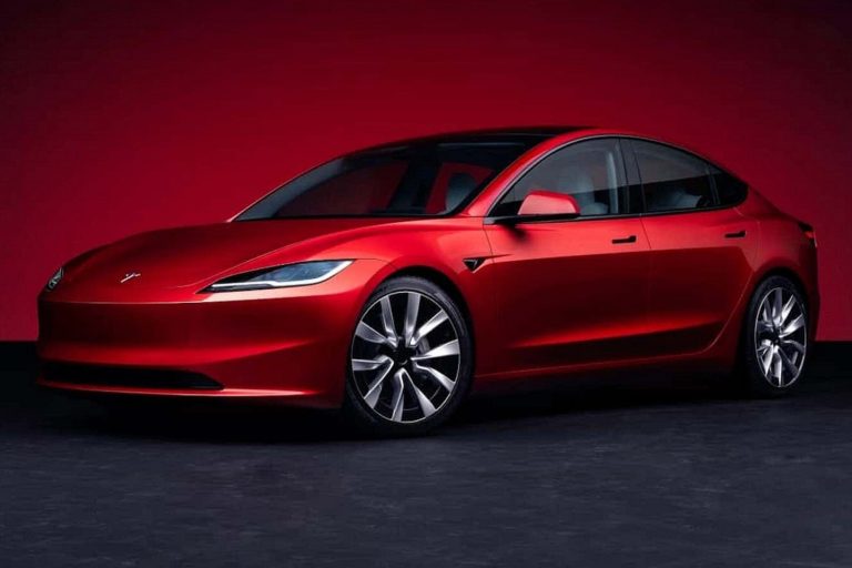 2024 Tesla Model 3 Front Angle View