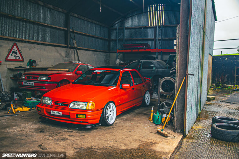 Saab-Powered, Hydraulics-Equipped: Not Your Average Ford Sierra…