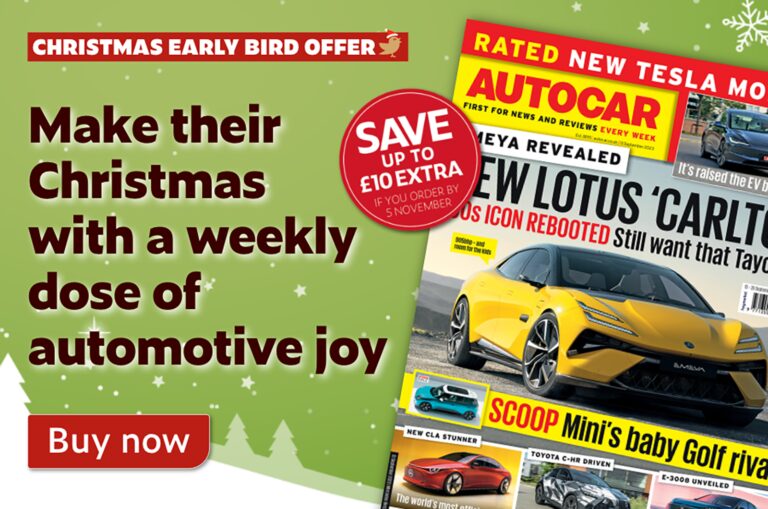 Subscribe to Autocar and save 60% this Christmas