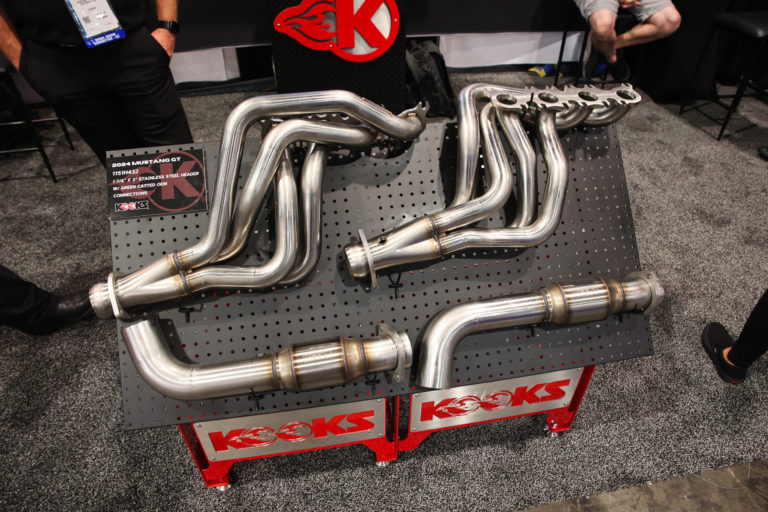 Kook's 2024 Mustang GT Stainless Long-Tube Headers