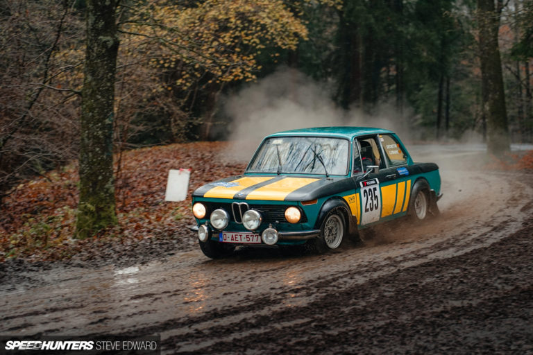 Braving The Elements On The Spa Rally