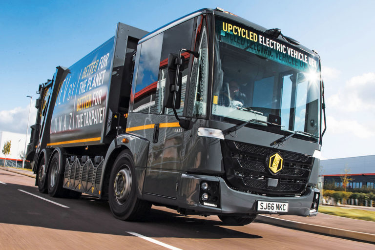 Driving a Lunaz bin lorry: the UK's biggest new EV