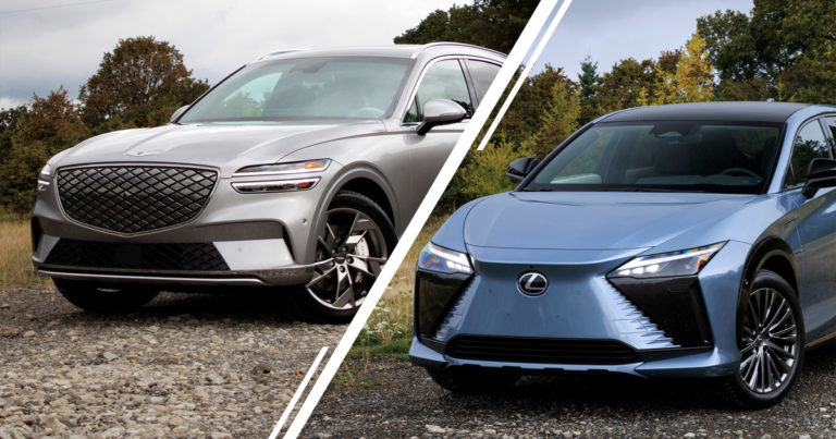 Genesis Electrified GV70 Versus Lexus RZ: Elegant Electrics Engage