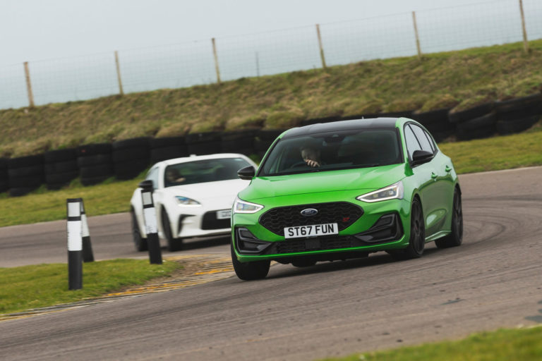 Lap dancers: Ford Focus ST Track Pack vs Toyota GR86