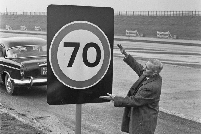 On this week in 1965: 70mph limit imposed on UK motorways