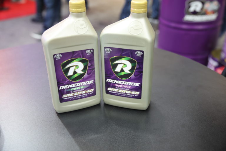 Renegade Racing Fuel Shows New Racing Oils