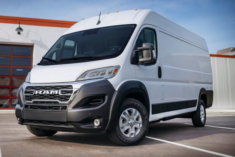 2024 Ram ProMaster EV Front Angle View