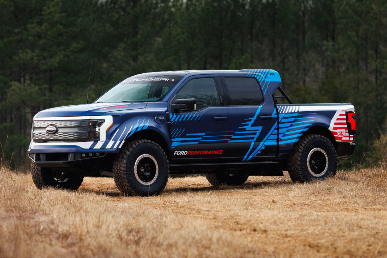 Electric Ford F-150 spawns hardcore rally weapon