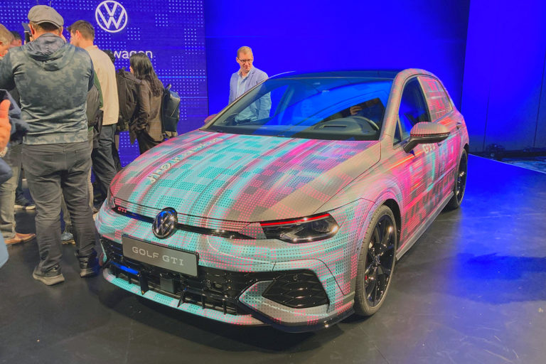 New Volkswagen Golf at CES with big cabin improvements