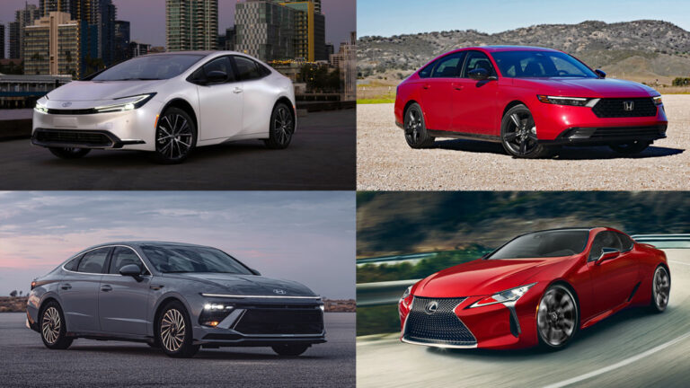 Best hybrid cars for 2023 and 2024