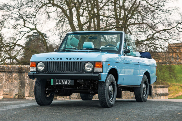 Classic Range Rover becomes 375bhp electric convertible