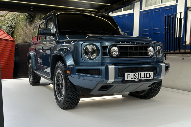 New Ineos Fusilier revealed as EV 4x4 with range-extender option