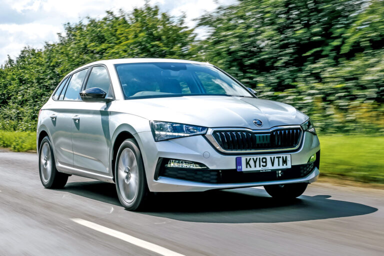 Skoda Scala 2019 road test review - hero front