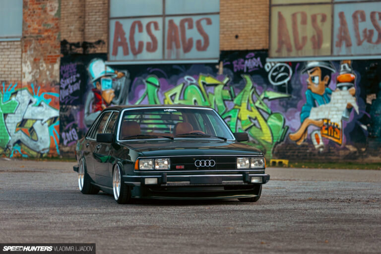 The Audi 100 That’s Taken Estonian Stance To Another Level