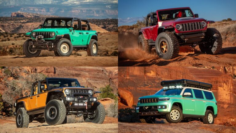 Four New Concept Vehicles Debut At Easter Jeep Safari In Moab