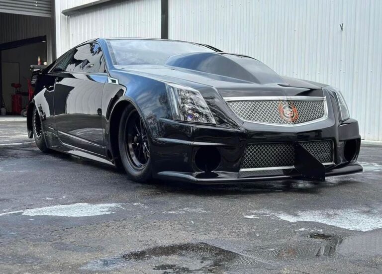 Go Racing In Style With This Incredible 4,000 HP Cadillac CTS-V