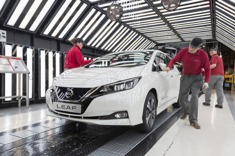 Reports: Nissan Leaf production to end in Sunderland this week