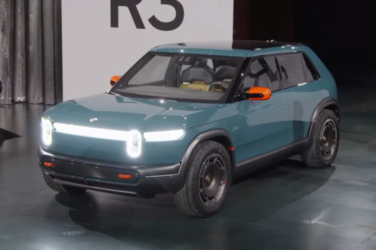 Rivian shocks with electric hot hatch at R2 unveiling