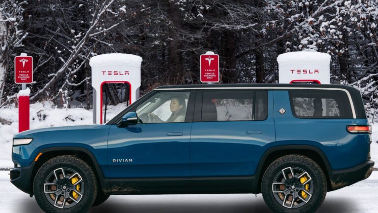 Tesla Supercharger Access Opened To Rivian R1T And R1S