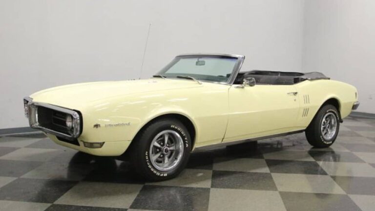 1968 Pontiac Firebird - Muscle Car Facts