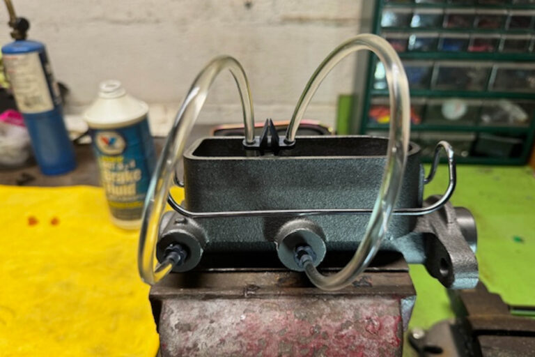 Bench Bleeding Your Classic Car's Brake Master Cylinder