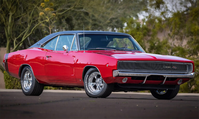 Gorgeous Chilli Red 1968 Dodge Charger RT 440 Big Block