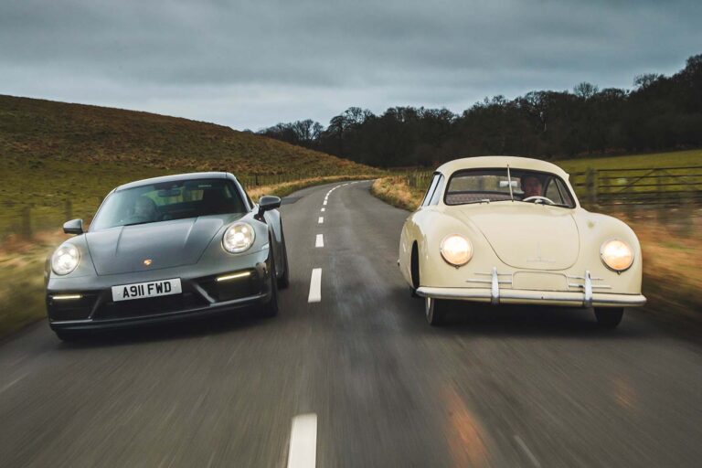 Like father, like son: Porsche 911 meets legendary 356