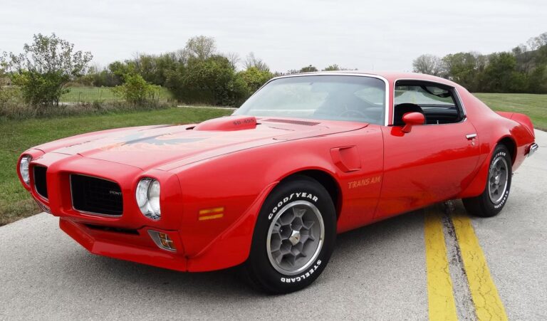 The 1973 Pontiac Trans Am SD-455 is truly a rare ride.