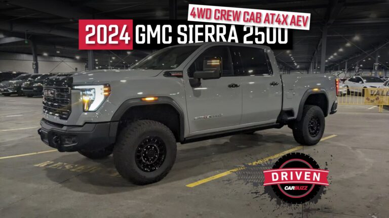 2024 GMC Sierra 2500 4WD Crew Cab AT4X AEV Edition Fears Nothing