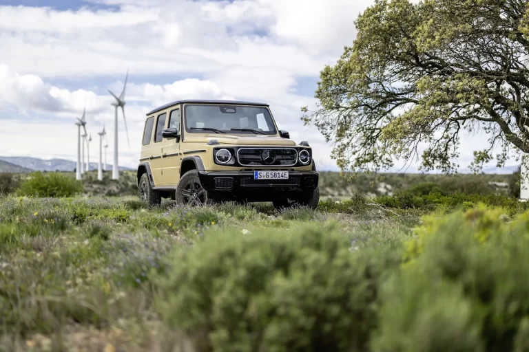 2025 Mercedes-Benz G-Class works on its quads (motors, that is)