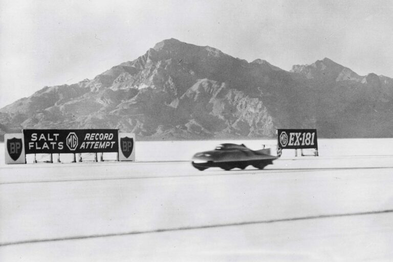 When Stirling Moss hit 246mph in a record-breaking MG