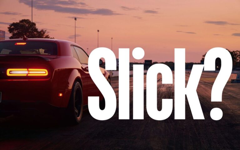 Why Do Some Cars Have Slick Tires?