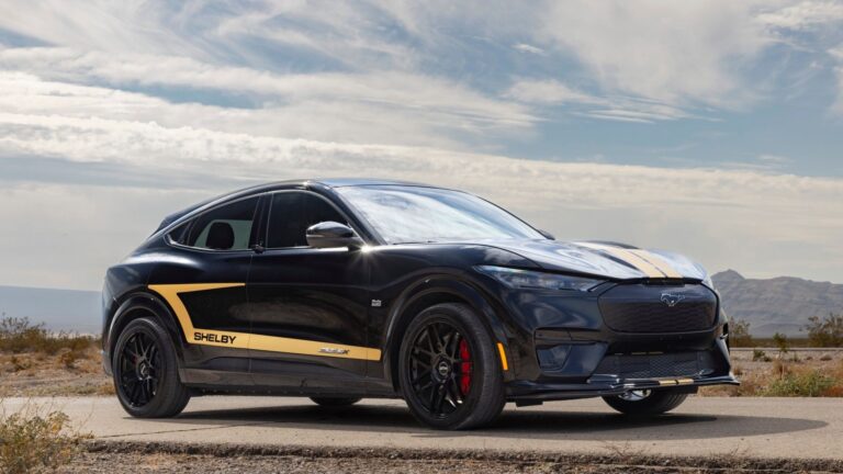 You Can Rent a 1-of-100 Shelby Mustang Mach-E From Hertz